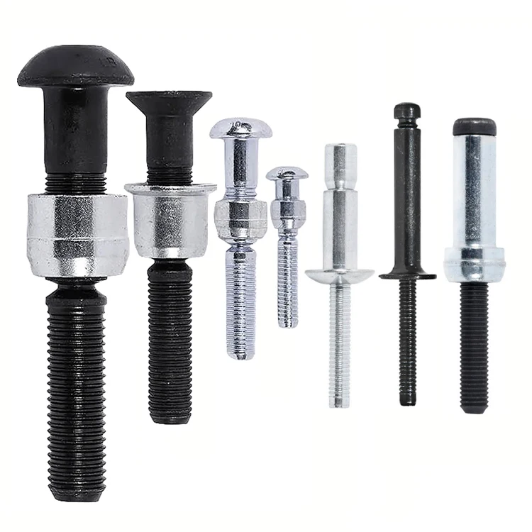 Custom rivet lock blind magna grip fastener ring grooved huck bolt