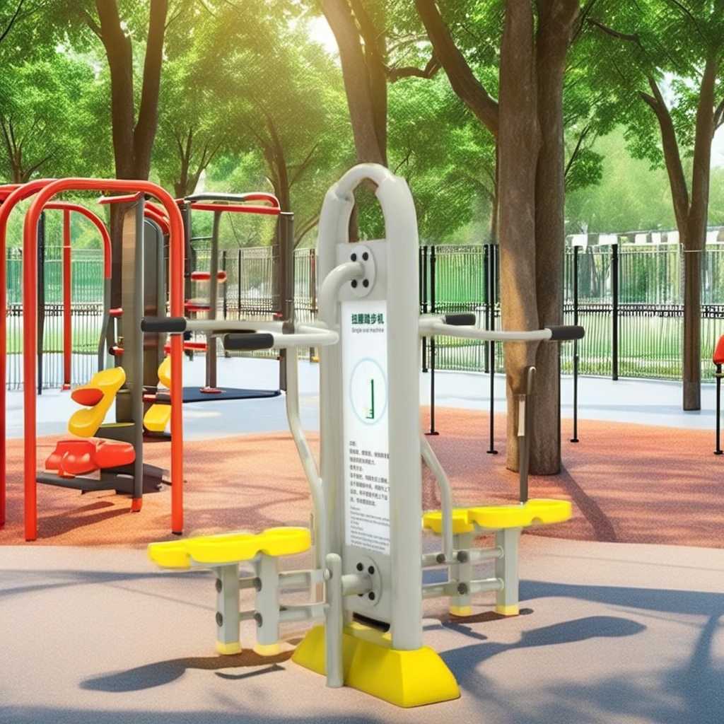 Luxury Steel Stepper for All Ages Durable Exercise Tool for Park Use-for Adults and Children