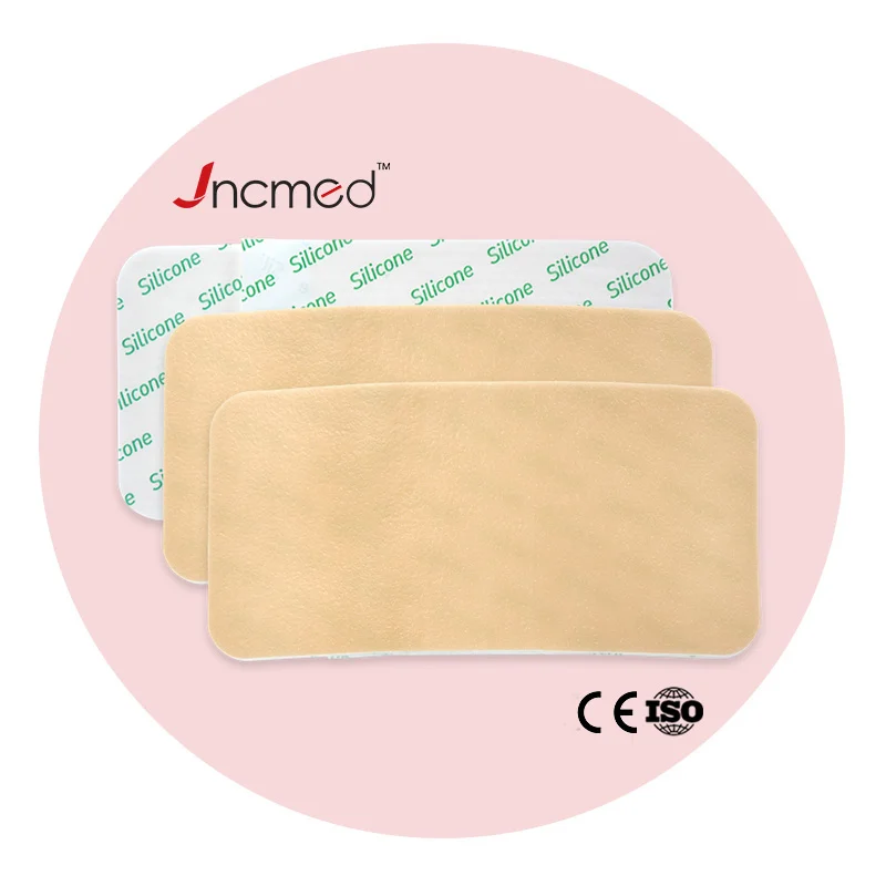 JCMED Skin Color Medical Scar Sheet Silicone Gel Scar Paste Silicone Gel Foam Dressing