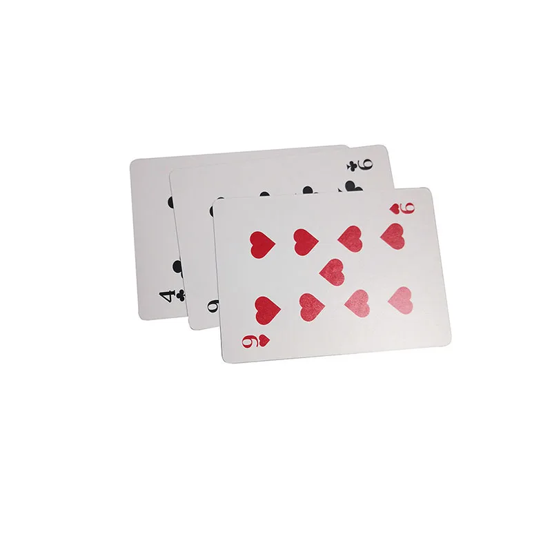Custom Logo 13.56MHz ISO14443A HF RFID Chip Poker Cards For Playing Game