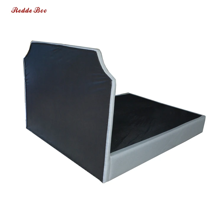 
European Style modern double bed fabric wooden bed frame with storage from bed factory B1010 