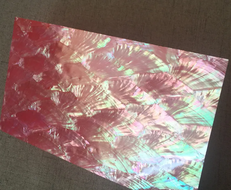 Donkey Ear Abalone shell laminated veneer wall paper