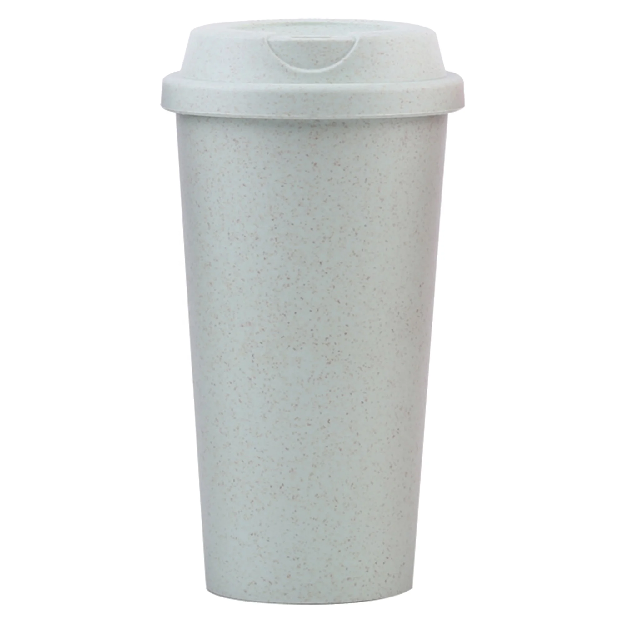 Ecofriendly 550ml Double Walled Reusable Bamboo and PP Tumbler Coffee Cup Promotional Gifts EK006 Fresh Bamboo Cup in Stock