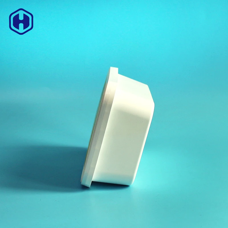 Custom high temperature setrilization hot filling plastic PLA disposable IML biodegradable food container