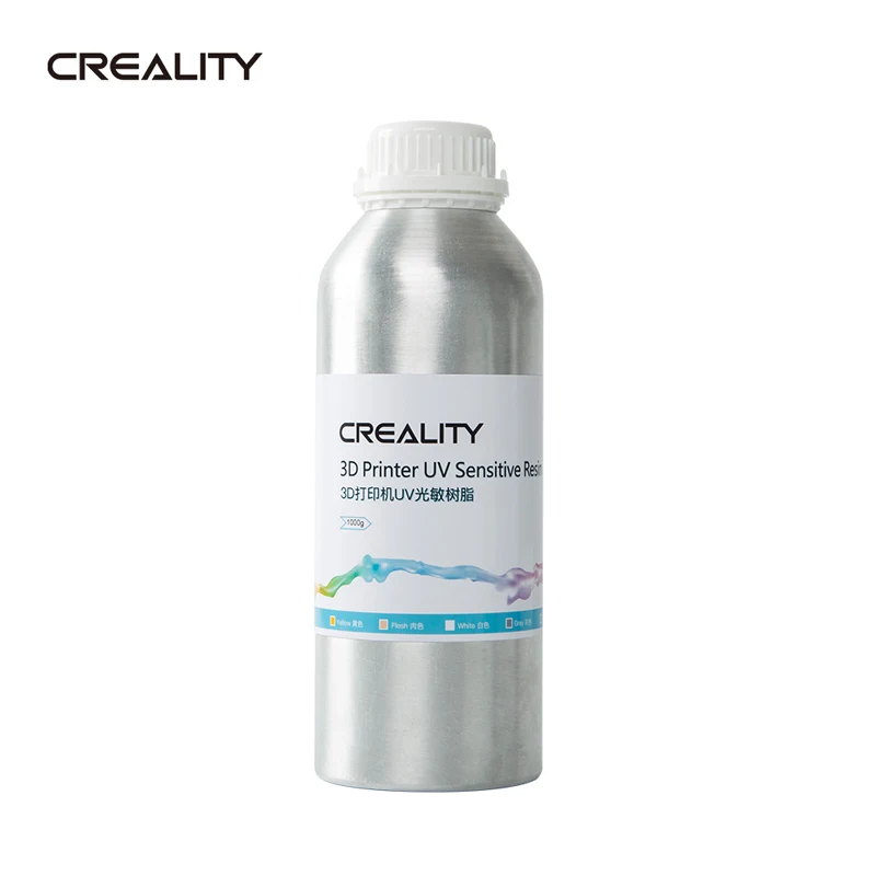 
Creality UV Printer Material LCD Normal 1000ml Liquid Bottle 405nm Light Wave UV Sensitive Resin Photon Printing Material 