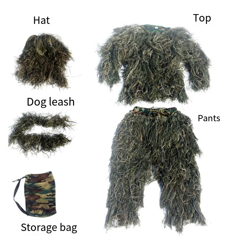 Sale Camo Sniper Lightweight Hunting Woodland Desert Grassland Winter Ghilli Suits