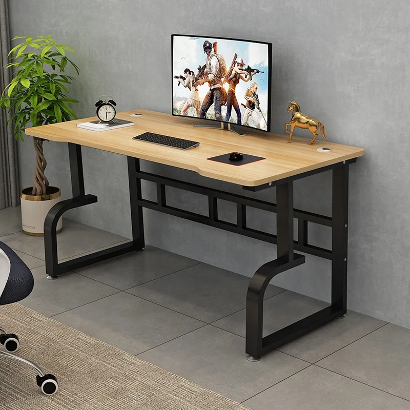 White Computer Desk with Power Outlet Shelves 40 Inch Small Corner Desk for Small Space Home Office PC Desks