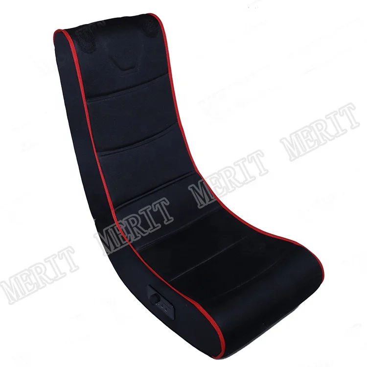 
China Wholesale Foldable Game Chair Music Rocking Gaming Chair with Built-in Speaker and Bluetooth 