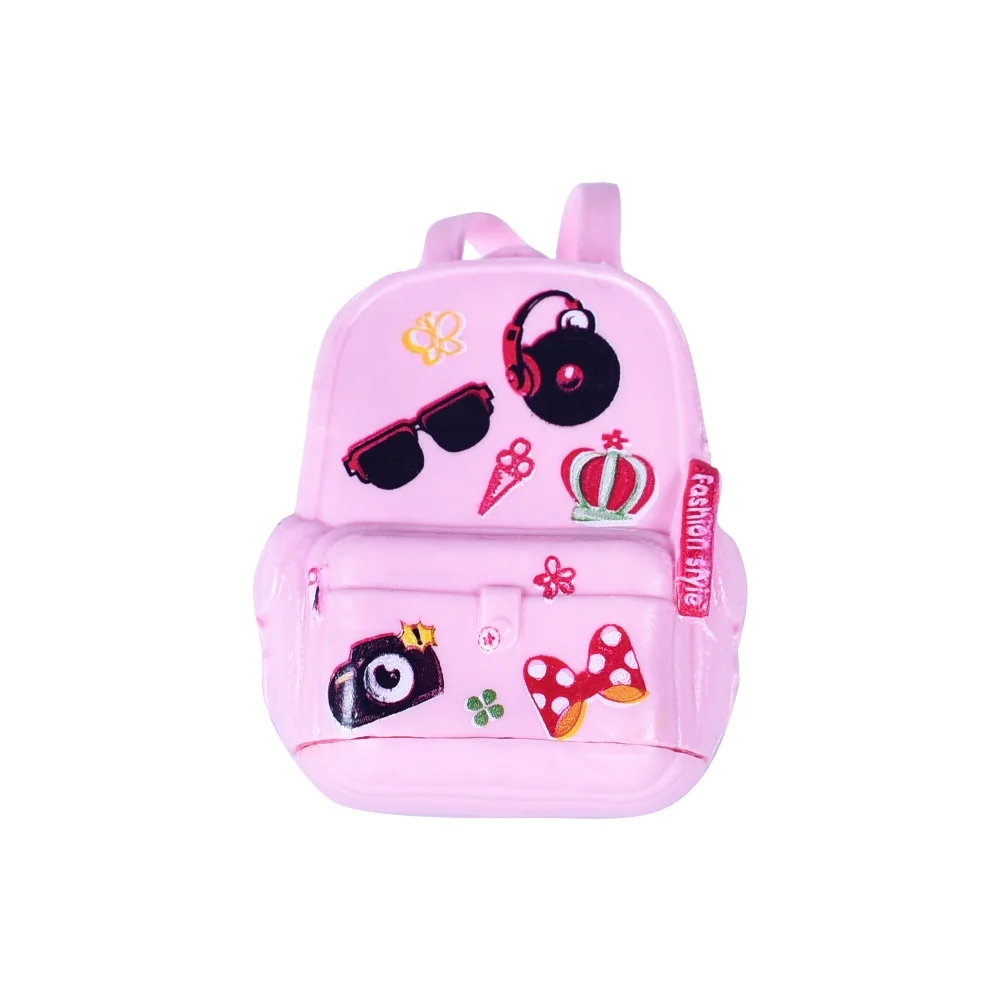 Doll School Stuff Mini School Supplies Doll School Accessories Mini Pink Doll Backpack