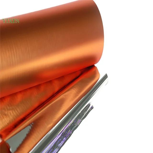 Hongde 8 микрон влагонепроницаемый вакуумный металлизированный PE/BOPP/ПЭТ пленка рулон золото/серебро покрытие для термического ламинирования