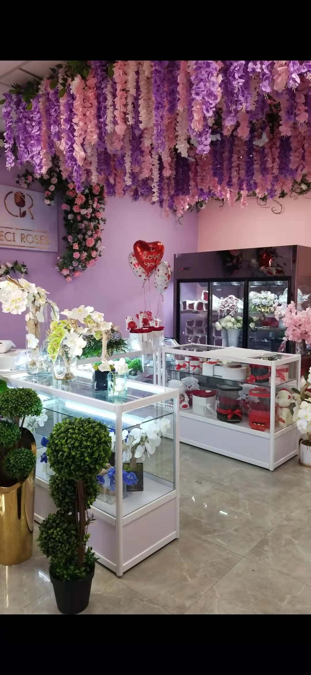 factory produces flower display fridges refrigerators-for-flowers
