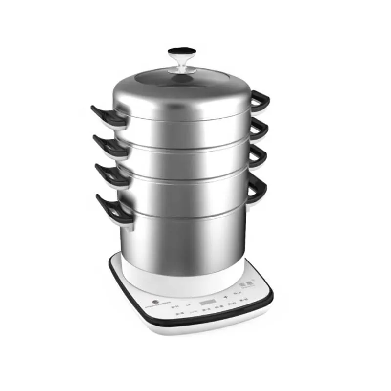 3-layer Bpa-free Home Steamer Food Machine Household Commercial Electric Food Steamer Machine
