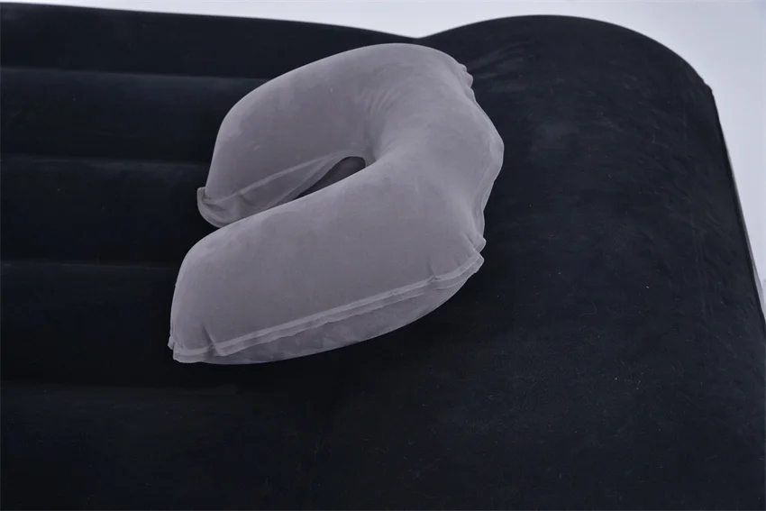 U-shape Neck Traveling Pillow Camping Travel Inflatable Beach Pillow Travel Air Pillow