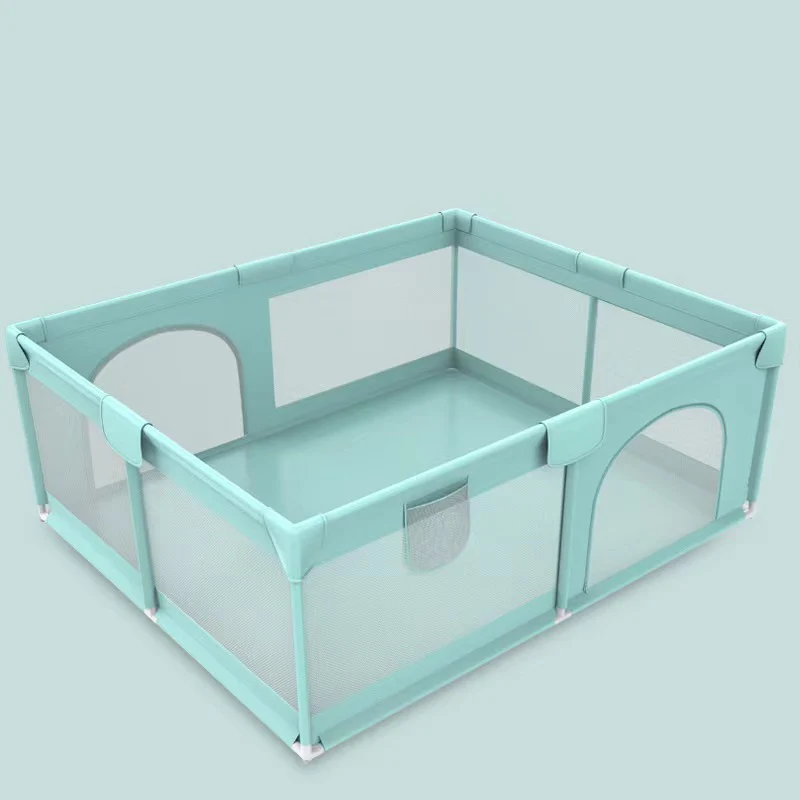 PPE N1 120*160cm  Portable Easy Folding Indoor Fabric large Toddler Safety Fence Baby Playpen With Gate For Kids
