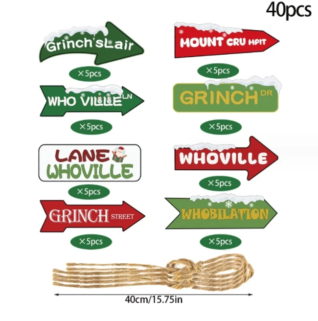 Custom Merry Christmas Ball Hanging Paper Pendants banners flags ornament Signs for Christmas tree home door window party decor