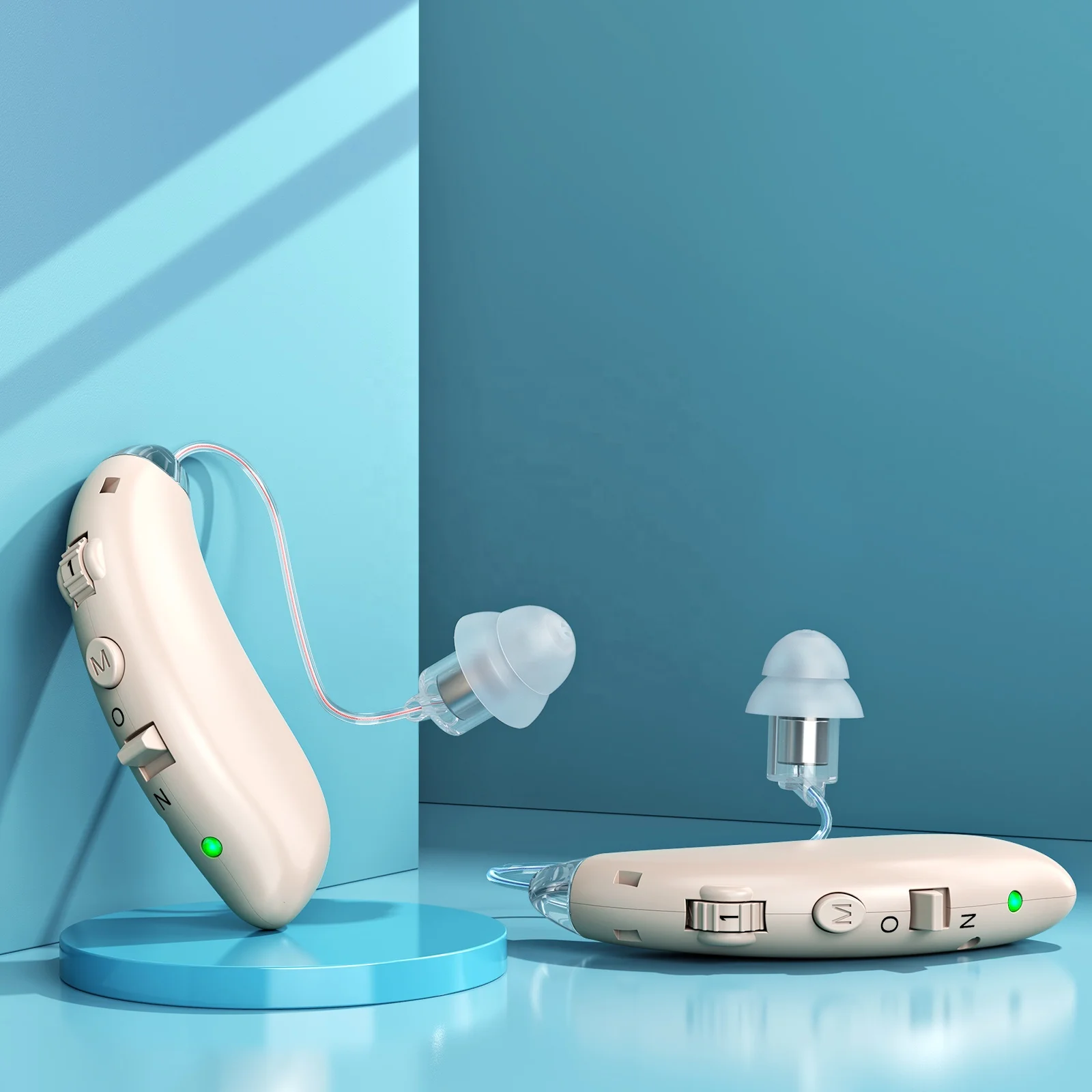 K&Fcoptee Professional Rechargeable Hearing Aids Noise Reduction Sound Aid From China BTE Hearing Aids For Deafness