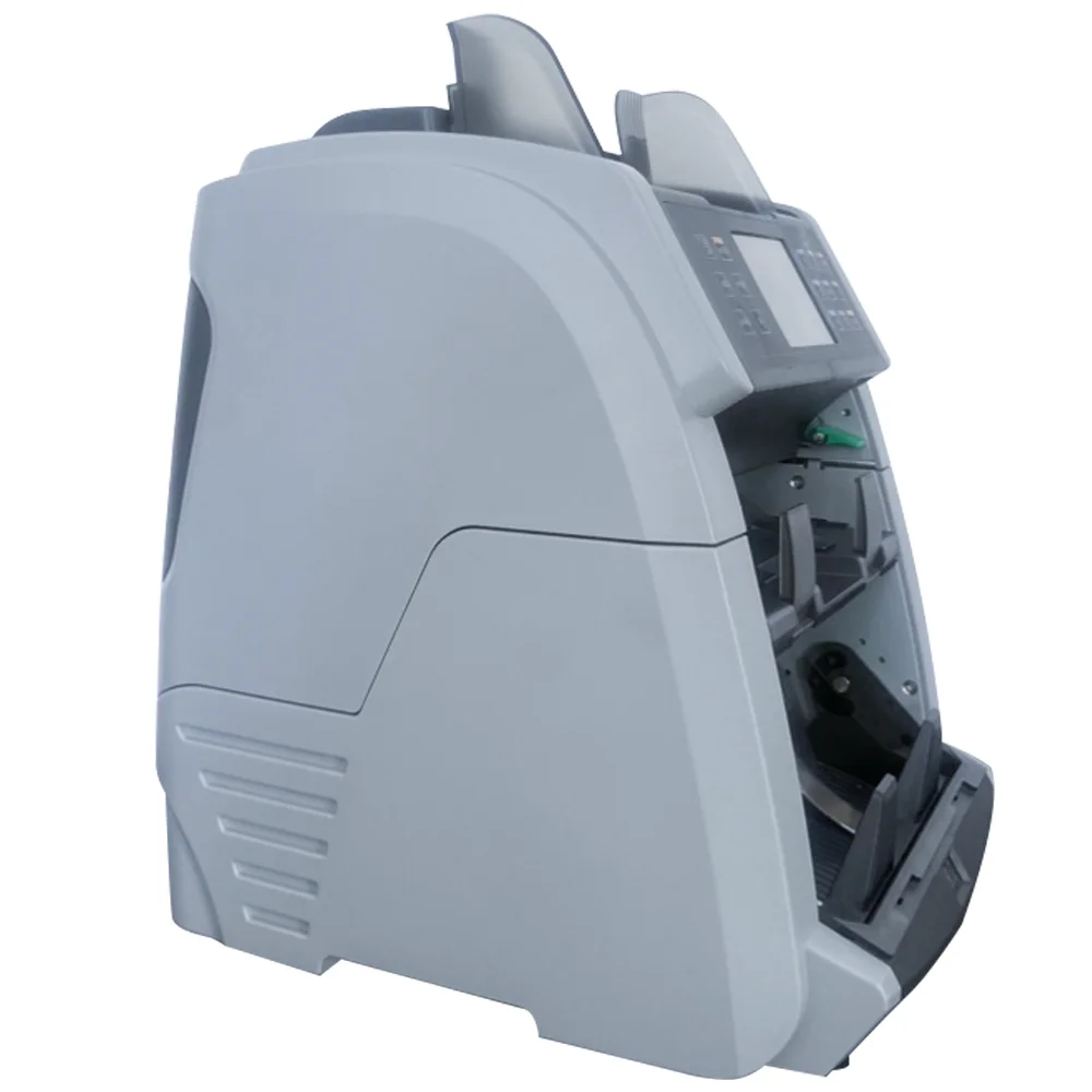 Heavy Duty 2024 new 4.3 inch touch 2 Pocket Multi-Currency mixed denomination money value counter bill Counter Money Sorter
