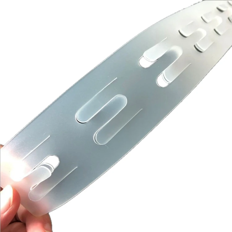  The manufacturer specializes in producing PP hanging strip PVC promotion strips