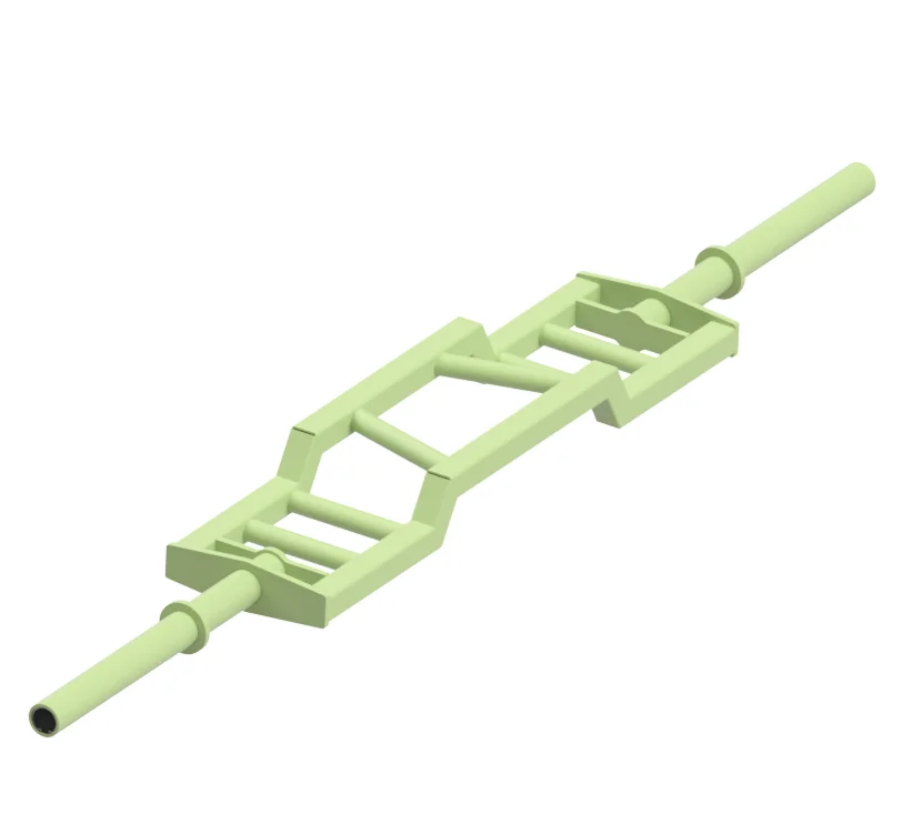 Wholesale Gym Equipment Weight Barbell Multi Grip Swiss Barbell Black Weight Lifting Swiss Bar