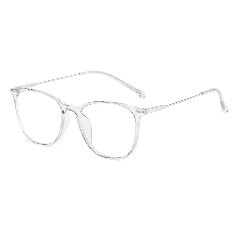 2022 Blu Ray Blocking Computer Glasses Women Square Fashionable TR90 Student Glasses