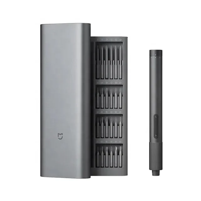 Набор прецизионных электрических отверток Xiaomi Mijia, отвертка 24 Mijia с 2 режимами вращения, с зарядкой от USB Type-C и магнитным алюминиевым корпусом