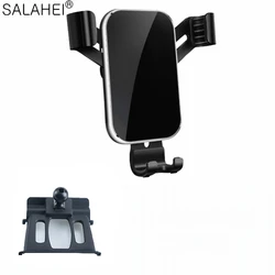 Mirror ABS Aluminum Alloy Mobile Phone Holder For BMW X1 X2 F47 F48 2016-2020 Accessories Car Air Vent Stand Mount Cradle Clip