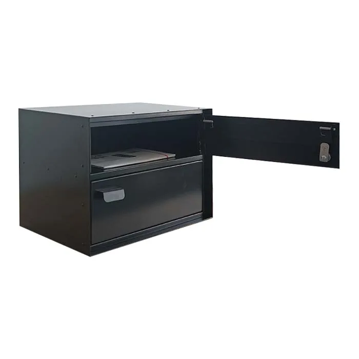 2024 Factory Custom Outdoor Metal Letterbox Garden Steel Mailbox with Lock for Postal Service Hot Sale News Paper Holder