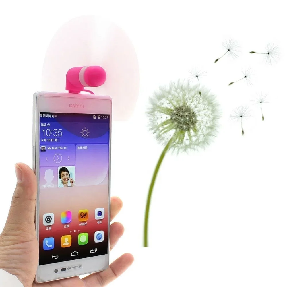 Mini Portable Cool USB Fan Mobile Phone Gadget Tester For iphone 5 5s 6 6s 7 plus 8 X XR XS for Samsung Android Micro
