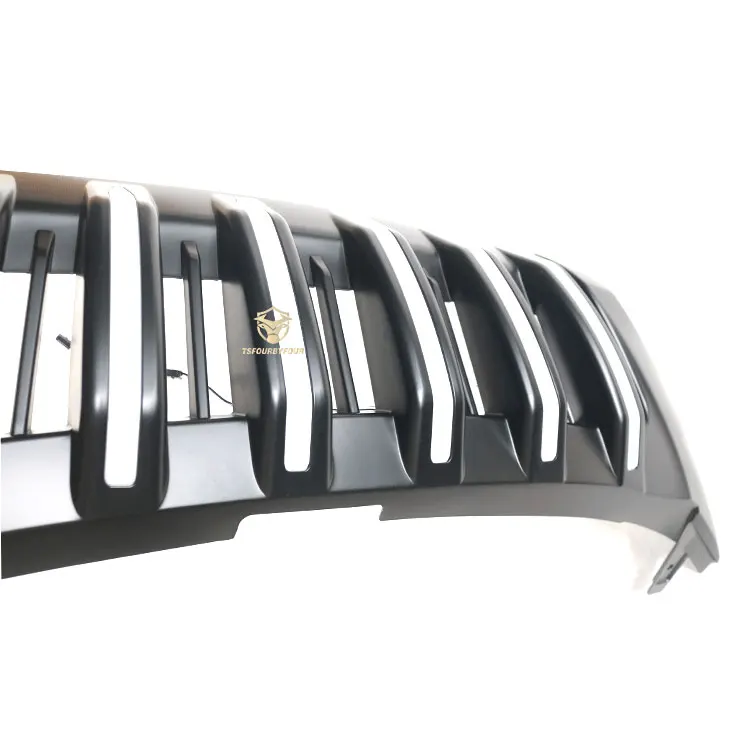 4x4 Accessories ABS front grill with led light for fortuner 2016 car front grill