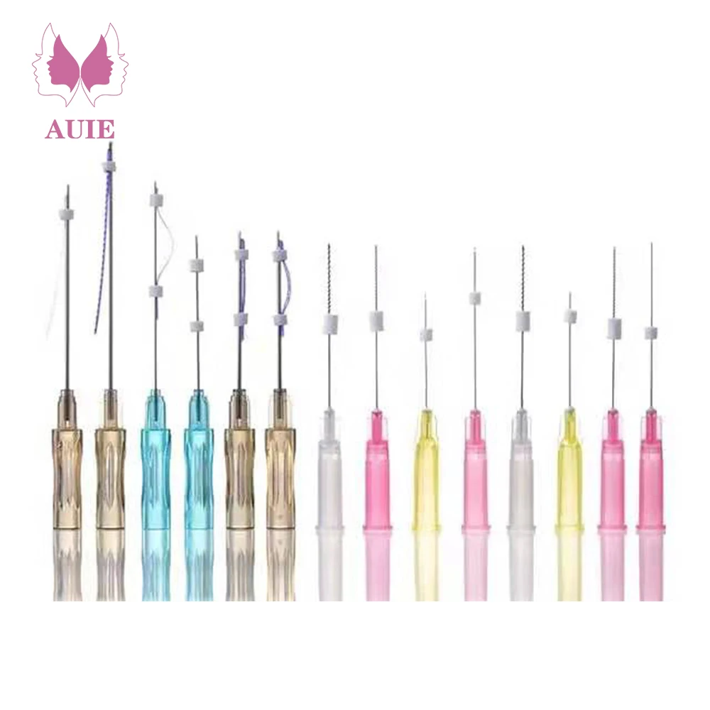 2021 new product absorbable Sterile Non-Surgical Absorbable 29G PCL PLLA PDO Thread Lift COG 4D 6D PDO Hilos Mono Korea