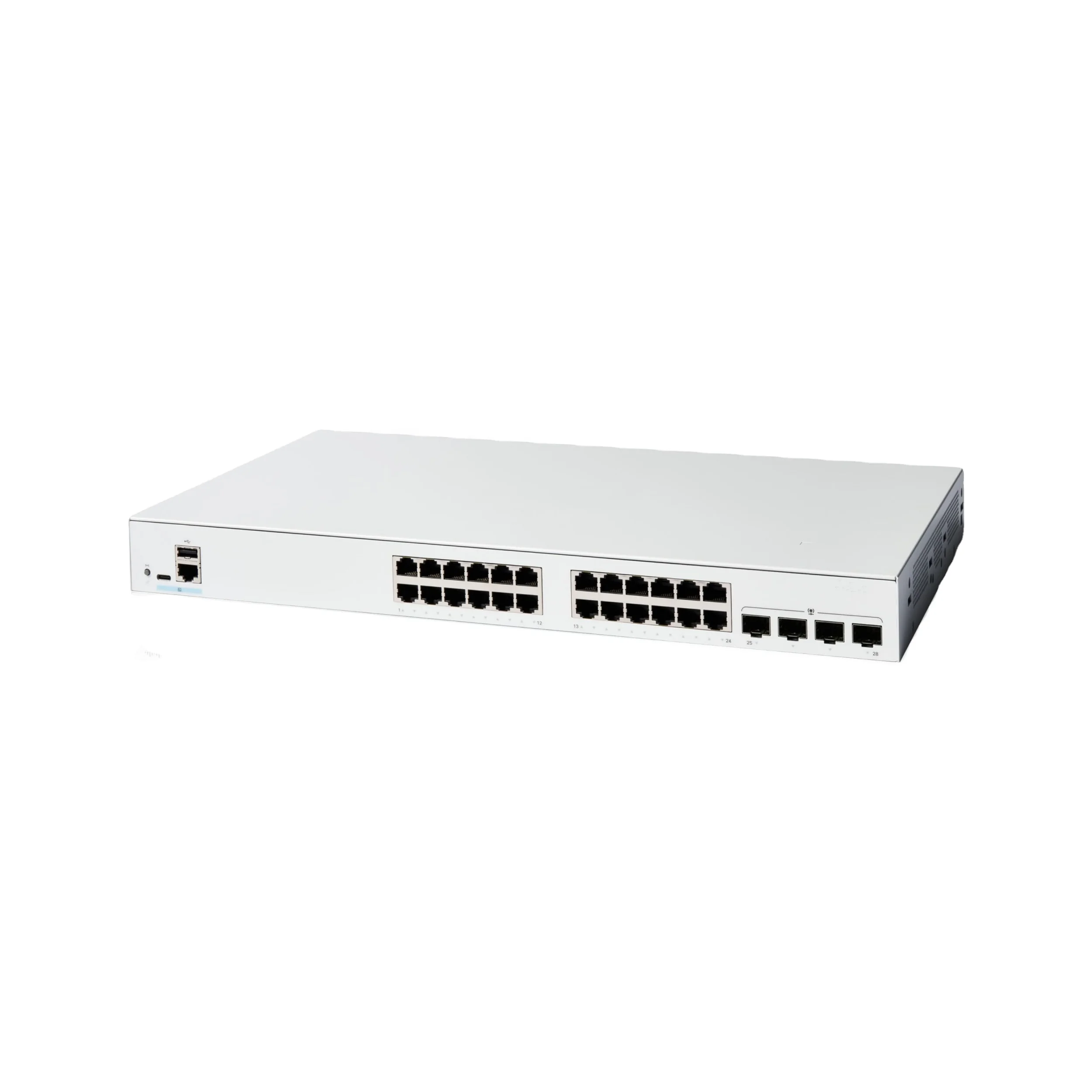 C1200-24FP-4X завод новый герметичный 24-портовый гигабитный Ethernet полный PoE 4x10GE SFP + умный переключатель