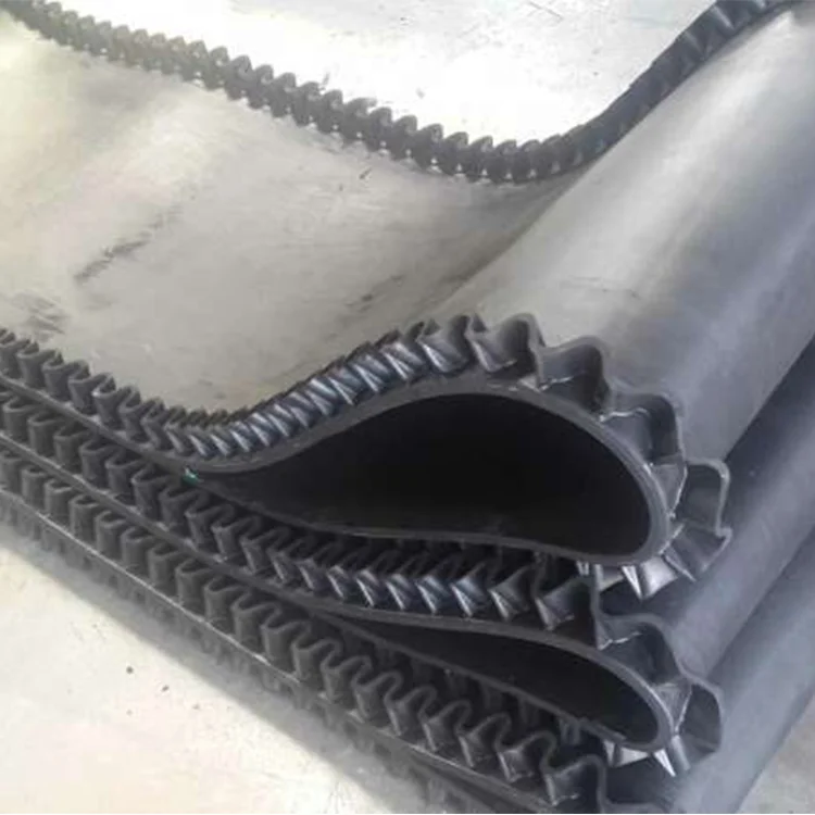 Новейшая модель; Отличное качество обработки capacitycorrugated боковины резиновый ленточный конвейер