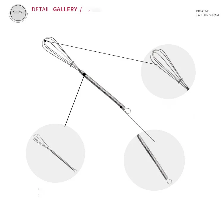 1pcs Stainless Steel Salon Hair Color Dye Mixer Hair Care Styling Tools DIY Home mini egg whisks egg mixer whisk