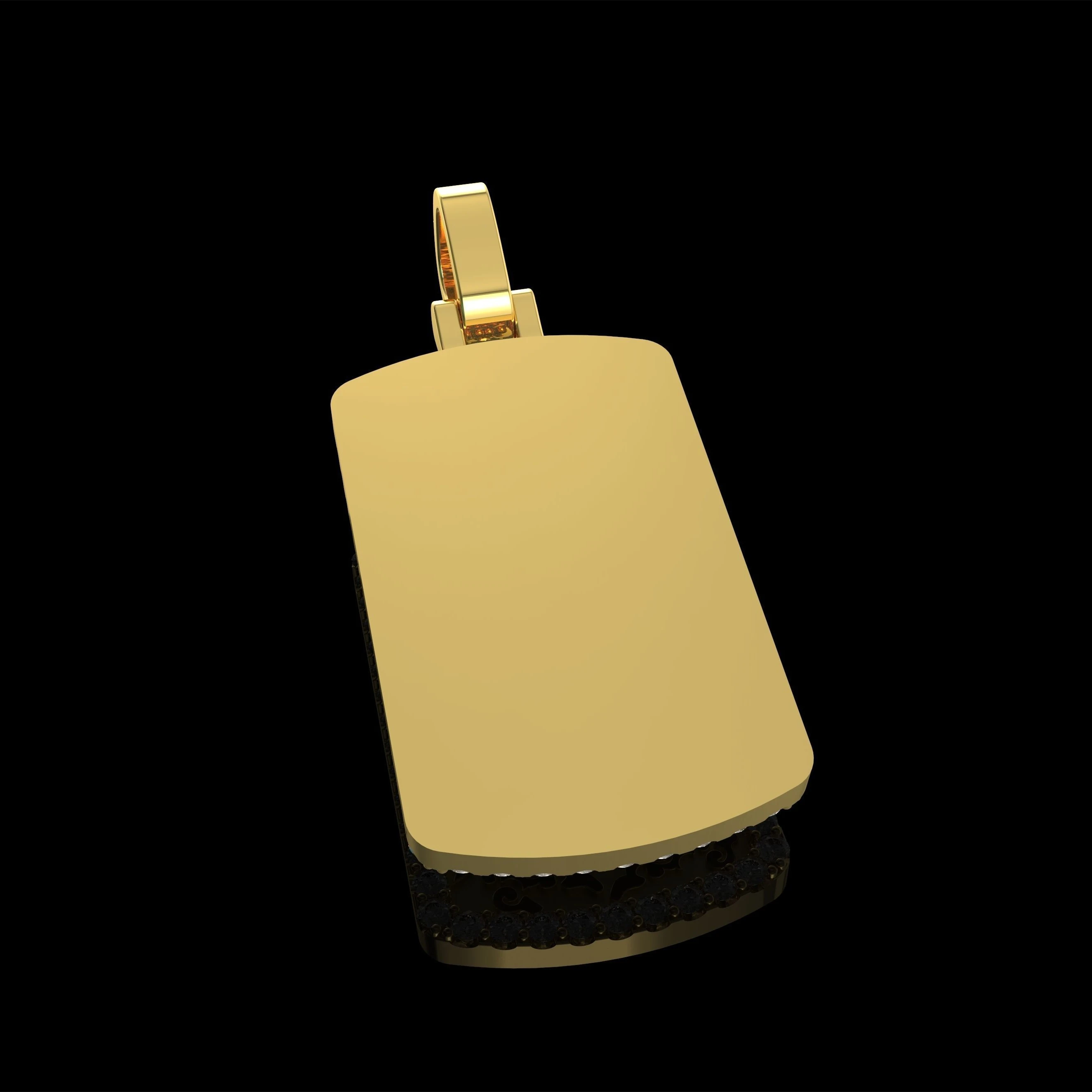 Guan Gong Guanyin Sailing Boat Exhibition Grand Men Pendant Hiphop Jewelry