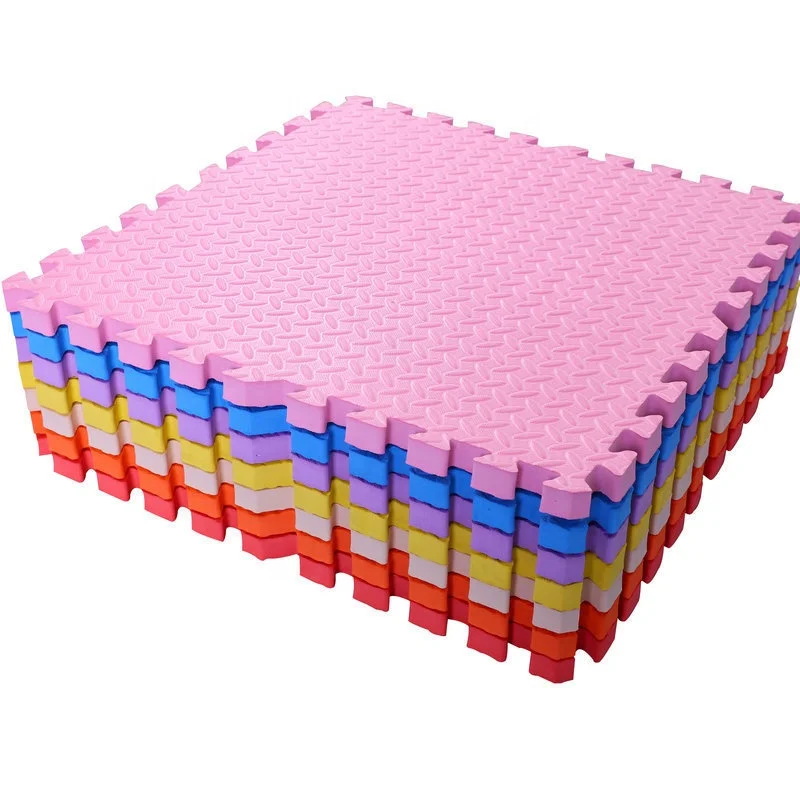 Hot Selling Cheap Mma Judo Tatami Mat Eva Foam Play Mat 1cm 1.2cm 2cm Thickness Puzzle Mat