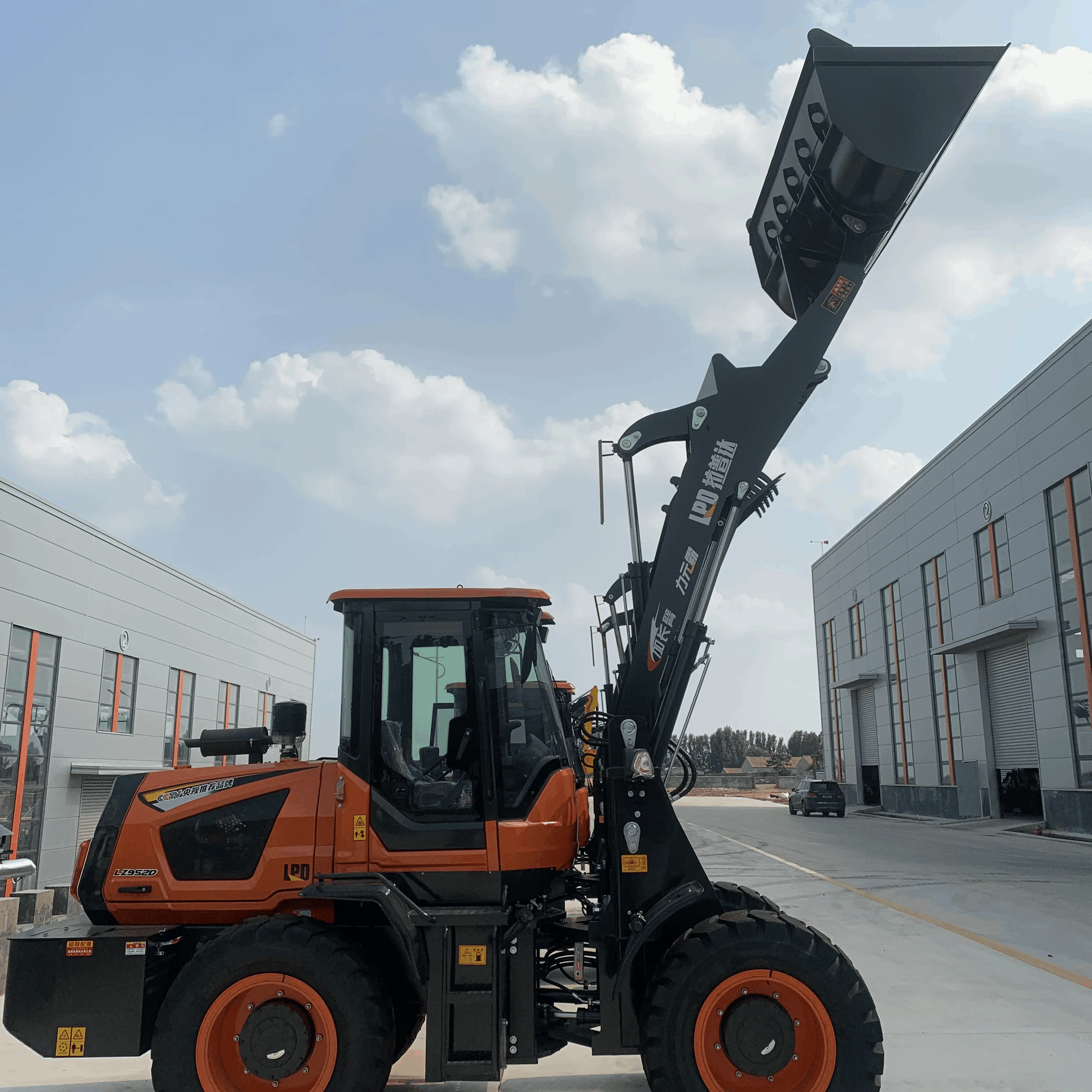 High Performance Used in Construction Equipment wheel loader with good price