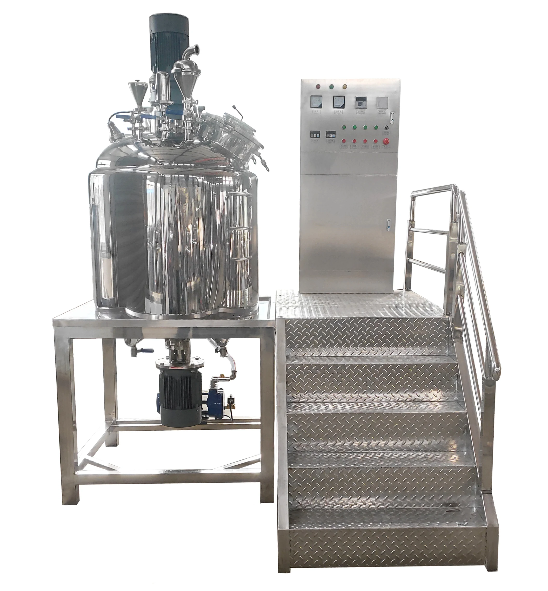 Hot sale industrial 500L 1000L 3000L sauce mayonnaise toothpaste cosmetic cream mixer mixing machine with homogenizer