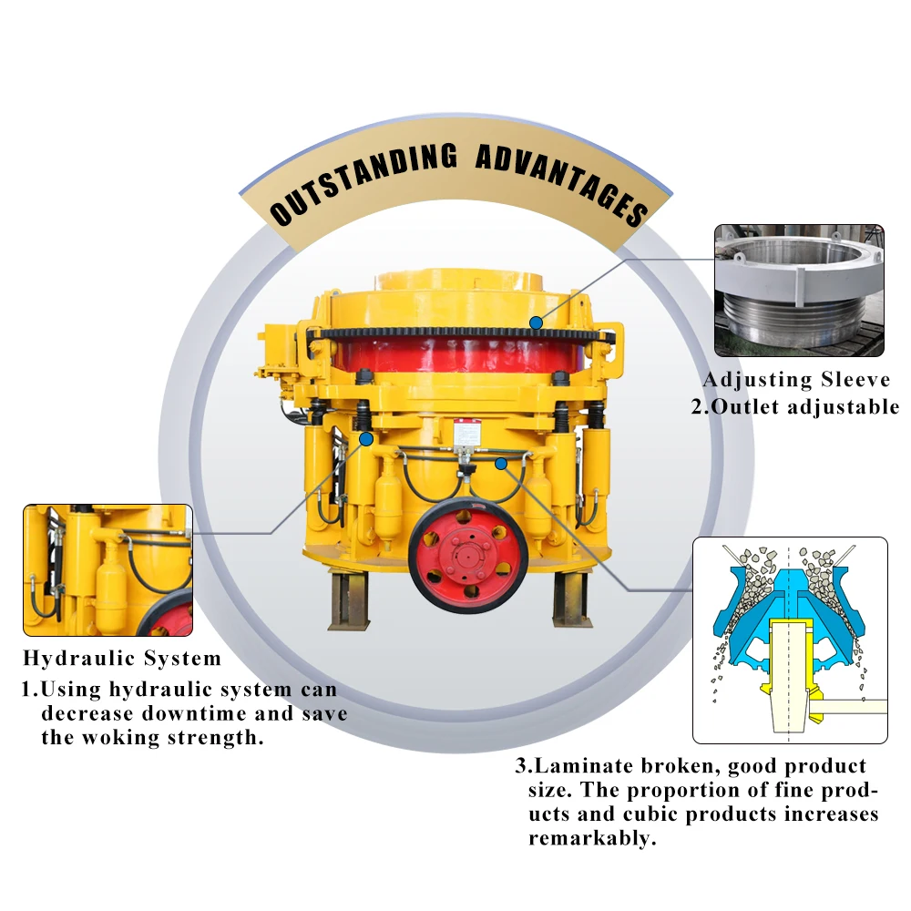 High Quality Construction Equipments Hp 200 Cone Crusher Hp 300 Cone Crusher