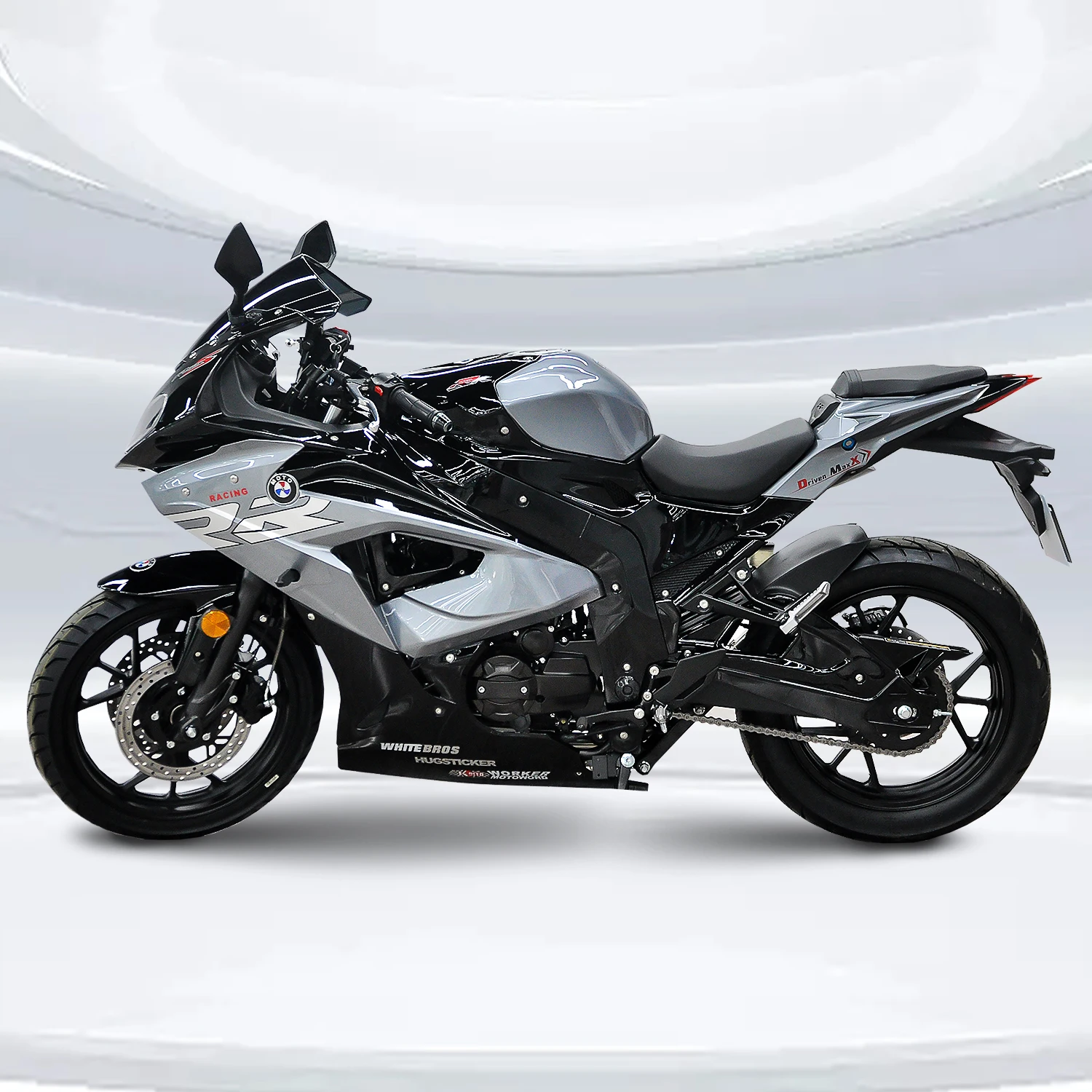 400CC WATER COOLING HIGH SPEED ENGINE RACING MOTORCYCLE ELECTRIC START 250CC CBB AIR COOLING FRONT DOUBLE DISK BRAKE