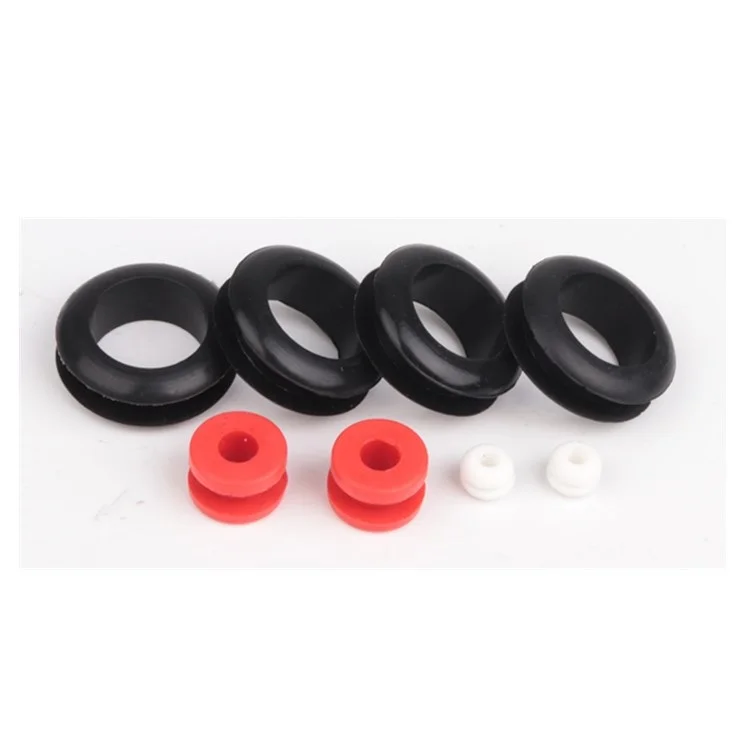 Silicone Grommet Rubber shaft Grommets pads for Round Cable