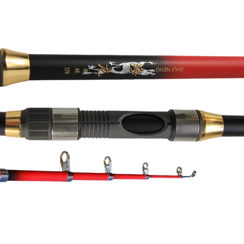 New Arrival Ultra Light Carbon Carp Jigging Rod Carbon Casting fishing rod surf casting telescopic rod