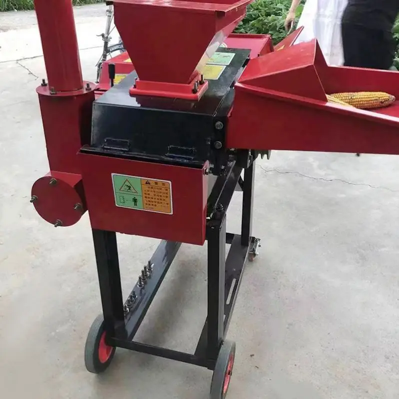 Diesel Farm Mini Silage Shredder Chaff Cutter Forage Chopper Feed Processing Machines