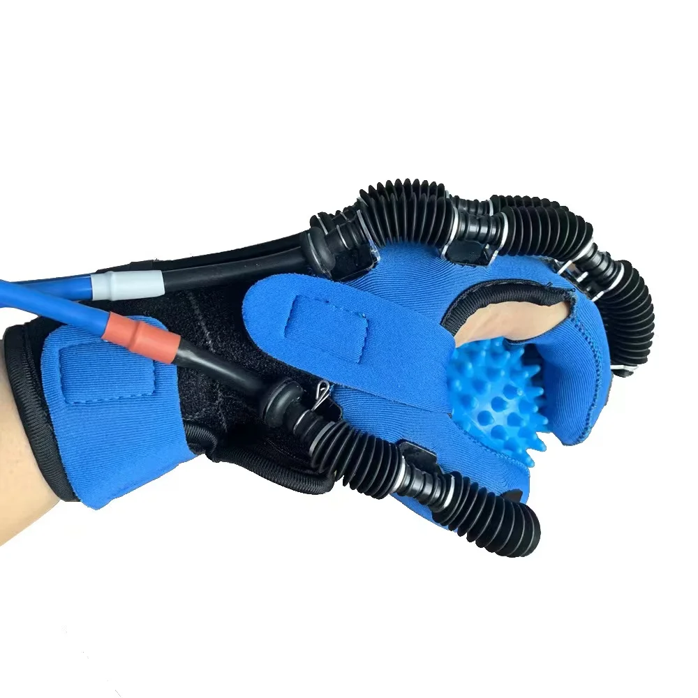 TJ-OM007  High quality Stroke Hemiplegia rehabilitation glove Paralysis Cerebral Palsy Exercise Correction Board Finger training