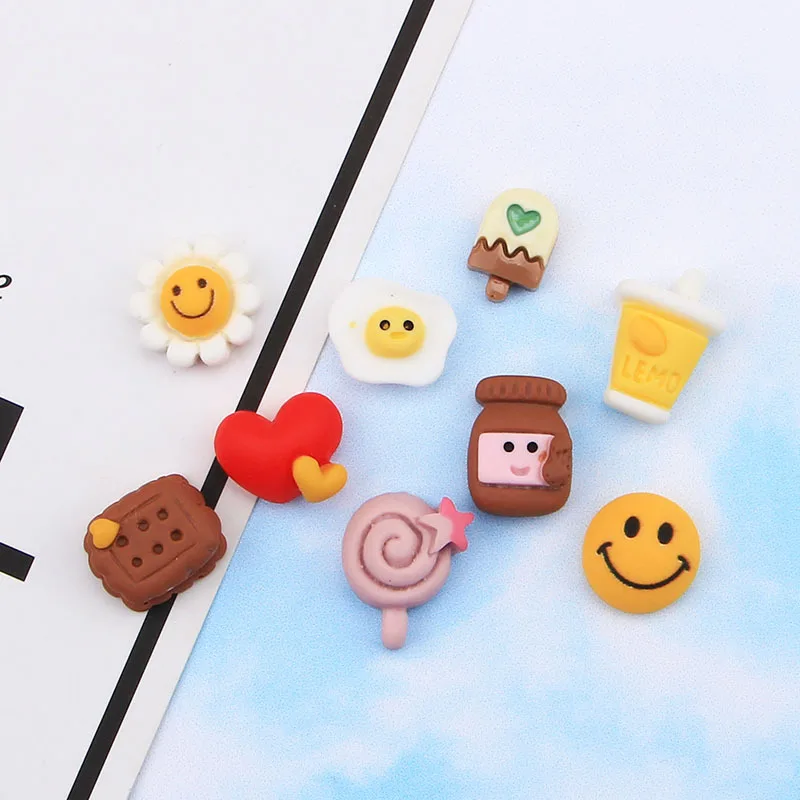 Drink Lemon Carrot Flatback Resin Charms Drink Lemon Carrot For Slime Mobile Case Keychain Diy Craft Decoration Flat Back Resin