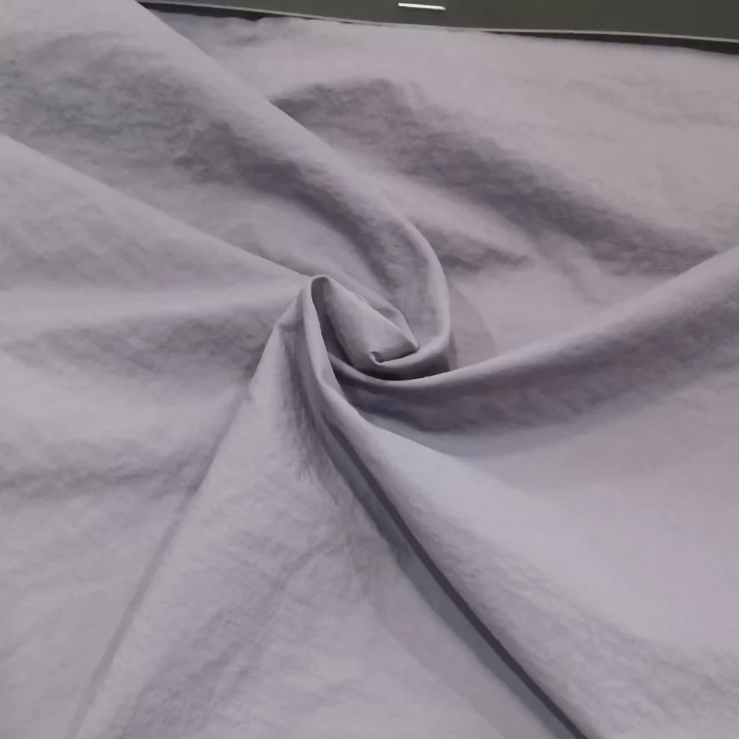 40D Nylon  crush  Waterproof   fabrics   bags down jackets  windbreakers  sportswear  fashion fabrics