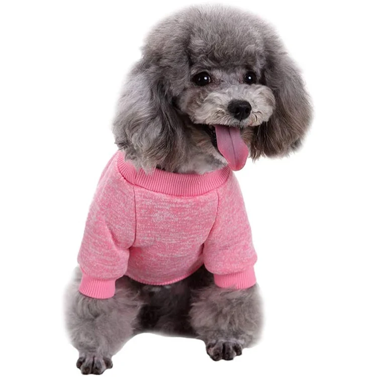 OKEY OKEY Custom Pet Dog Clothes Dog Sweater Soft Thickening Warm Pup Shirt Winter Puppy Sweater