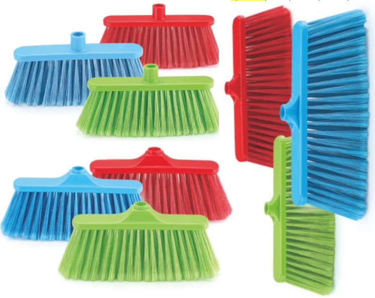 Hot Sale Cleaning Broom Head Escoba De Limpieza Brush Without Pole Palo Stick Home Use Household Original Plastic Customized OEM
