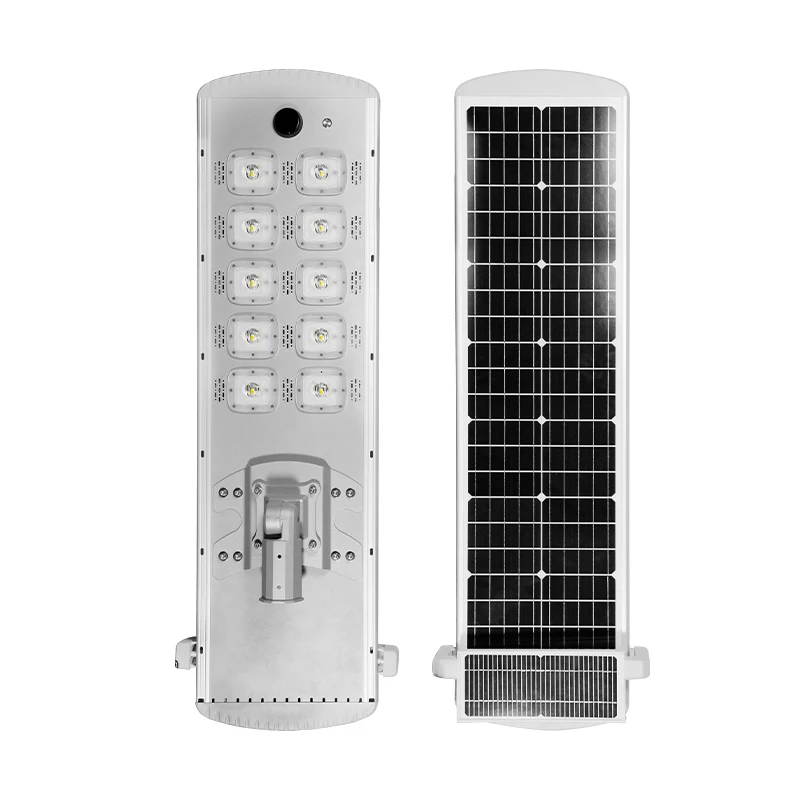 Outdoor Waterproof Aluminum Self Auto Dust Cleaning 40W 60W 80W 100W 120W Integrated All In One Led Solar Street Lights