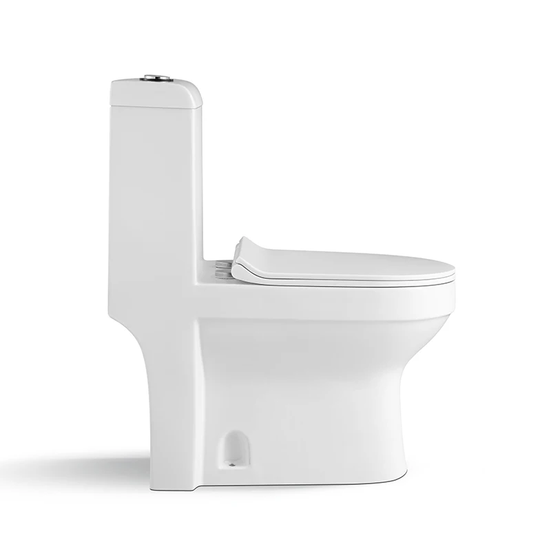 Wholesale cheap middle east floor mounted p trap ceramic bathroom equipment toilet bowl one piece sanitary ware toilet