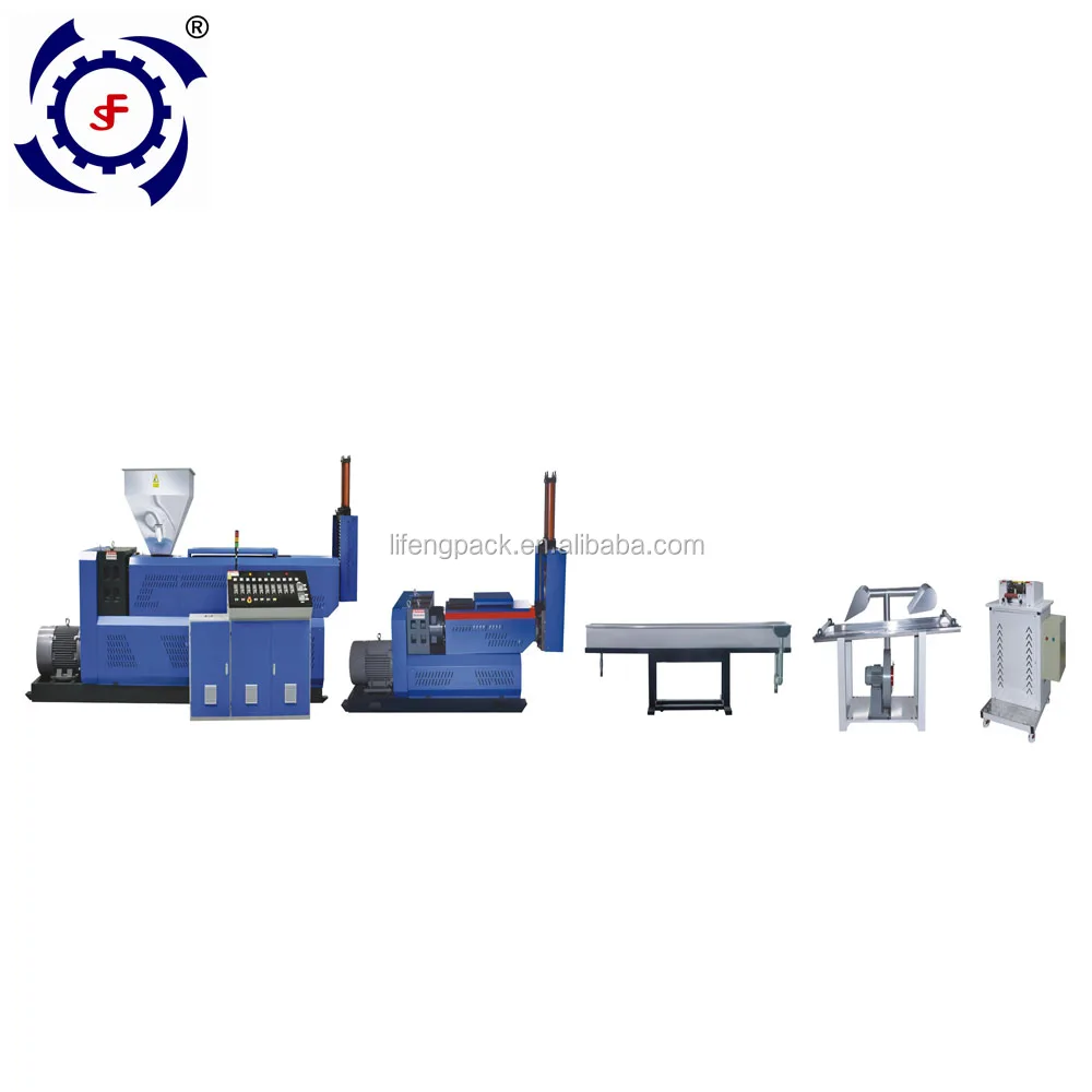 Taiwan quality ruian pla pe pp pvc non woven mini plastic granulator